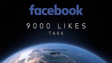 9000 takk – Facebook