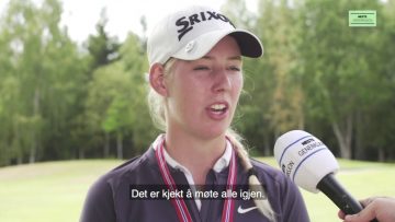 Franziska Sliper – Junior-NM golf 2018